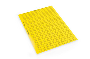 HellermannTyton Etiketten 15x9mm TAG122LA4-1102-YE