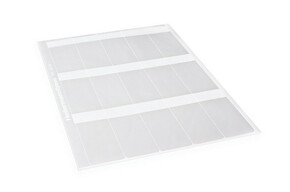 HellermannTyton Etiketten 20,32x12,7x36,5mm TAG132LA4-1104-WHCL