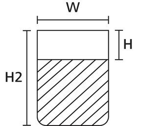 HellermannTyton Etiketten 25,4x19,1x67,7mm TAG136LA4-1104-WHCL