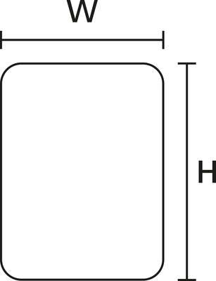 HellermannTyton Etiketten 38,1x19,05mm TAG27TD2-1206-WH