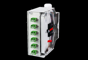 Metz Connect OpDAT REGpro splice 6xLC-D APC OS2 15024A97606-E