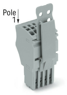 WAGO GmbH & Co. KG 1-Leiter-Federleiste CAGECLAMP,1,5mm²,gr 2020-105/143-000