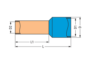 WAGO GmbH & Co. KG Aderendhülse iso 0,75qmm/7,9 216-202