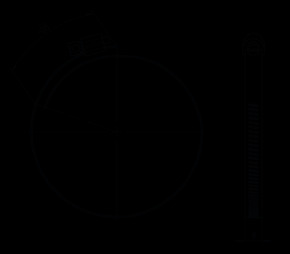 Alre-it Befestigungsset Anleger für RTKSA JZ-31