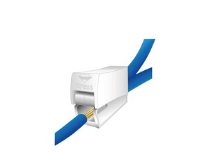 HellermannTyton Steckklemme HECL-2/1-PA-WH-100ST