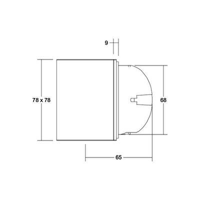Brumberg Leuchten LED-Wandeinbauleuchte für Gerätedosen 10159073
