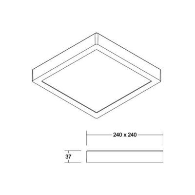 Brumberg Leuchten LED-Anbaupanel 12250073
