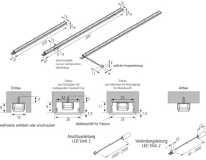 Hera LED Power-Stick 12 LED xw 300mm 20202410204