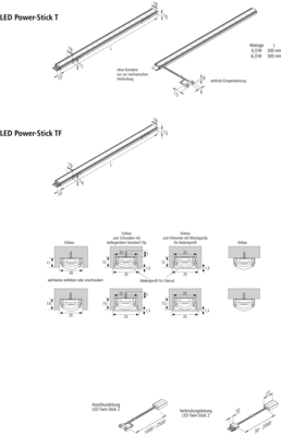 Hera LED Power-Stick 18 LED nw 300mm 20202390203