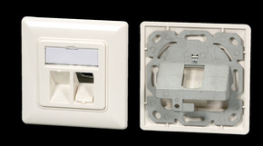 EFB-Elektronik Rahmenset für Keystone 1 Port ET-25087V3