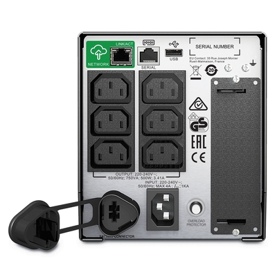 APC Smart-UPS 750VA LCD 230V Smart Connect SMT750IC