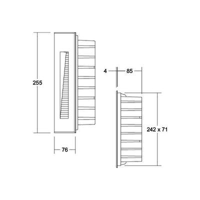 Brumberg Leuchten LED-Wandeinbauleuchte 230V 60211183