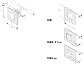 Hera LED Wandleuchte weiss LED Wall#20202720101