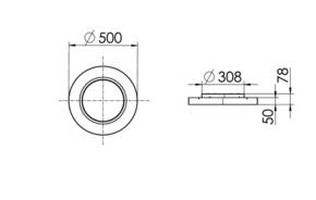 Ridi-Leuchten LED-Anbauleuchte 840 STORA-RA #SPC0630061