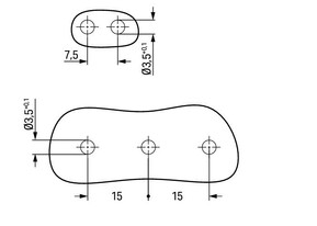 WAGO GmbH & Co. KG 1-Leiter-Stiftleiste CAGECLAMP,2,5mm²,lgr 2092-3523/020-000
