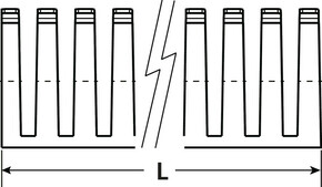 HellermannTyton Kabelbündelhalter schraubbar Heladuct Flex 20