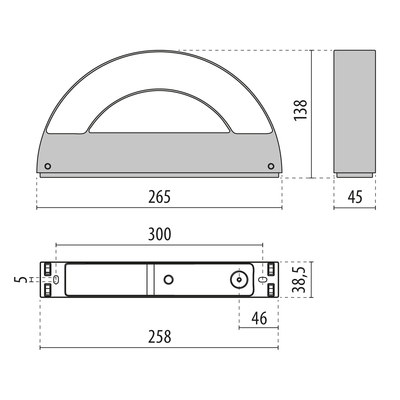 Performance in Light LED-Wandleuchte 4000K 3102527
