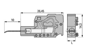 WAGO GmbH & Co. KG Prüfsteckermodul orange 231-125