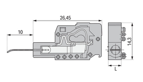 WAGO GmbH & Co. KG Prüfsteckermodul orange 231-125