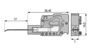 WAGO GmbH & Co. KG Prüfsteckermodul grau 231-126