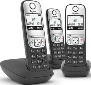 Gigaset Mobiltelefon schwarz A690ATrio sw