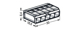 WAGO GmbH & Co. KG COMPACT-Verbindungsklemme 221-485