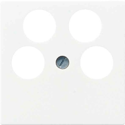 Jung Abdeckung aluminium für 4L-SAT-TV-Dose A 561-4 SAT2 AL
