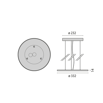 Performance in Light LED-Pendelleuchte 3000K DALI 8333261266310