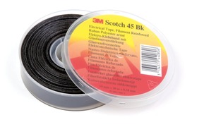 3M Deutschland Glasf-Polyest-Isolierband 19mmx20m,sw, glasf. Scotch 45 19x20 bk 3M Deutschland Glasf-Polyest-Isolierband 19mmx20m,sw, glasf. Scotch 45 19x20 bk