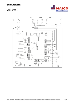 Maico Raumluft-System Standardausführung WR 310 R