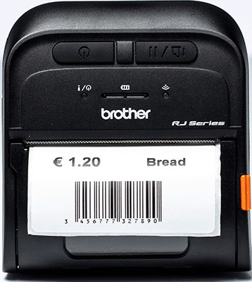 Brother Mobiler Thermo-Drucker 3",NFC,USB,WiFi RJ-3055WB