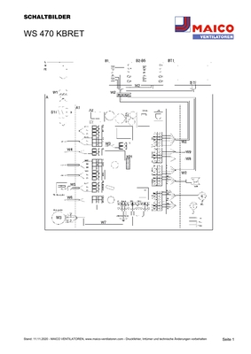 Maico Raumluft-System Bypass WS 470 KBRET