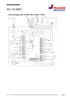 Maico Raumluft-System WS 170 KRET