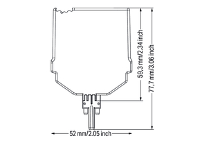 WAGO GmbH & Co. KG Relaismodul DC 24 V,1 Schließer 2042-3004