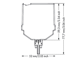 WAGO GmbH & Co. KG Relaismodul DC 24 V,4 Schließer 2042-3024