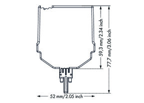 WAGO GmbH & Co. KG Solid-State-Relaismodul DC 24 V 2042-7204