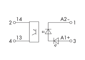 WAGO GmbH & Co. KG Solid-State-Relaismodul DC 24 V 2042-7204