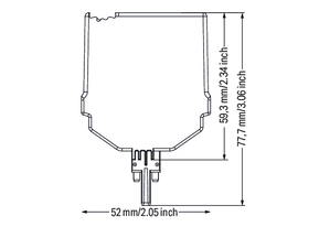 WAGO GmbH & Co. KG Solid-State-Relaismodul DC 24 V 2042-7304