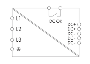 WAGO GmbH & Co. KG Stromversorgung Eco,3-phasig 787-2742