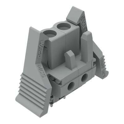 WAGO GmbH & Co. KG THT-Federleiste gerade Rastermaß 5mm,grau 232-134/039-000
