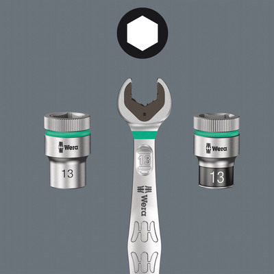Wera Werk Zyklop Bitnuss-Satz 8740 B HF Imperial 1