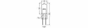 Osram LAMPE Halostar NV-Lampe 10W 12V G4 450GdC 64418