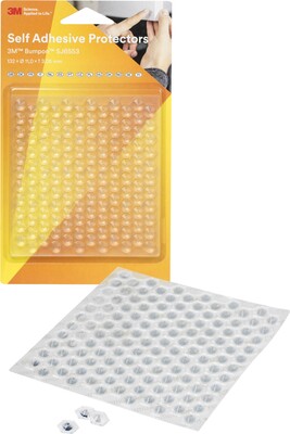 3M Deutschland Elastikpuffer transparent SJ6553T BL(VE132x18)