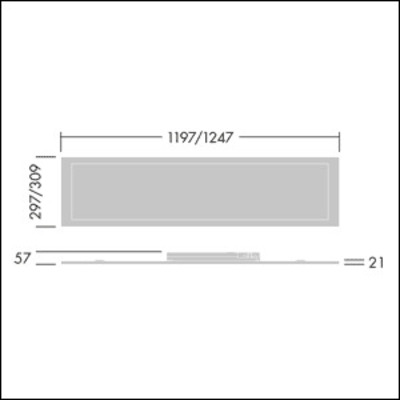 Thorn LED-Einbauleuchte 840 OP2 3000 #92919016