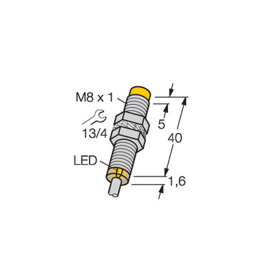 Turck Sensor induktiv NI6U-EG08-AP6X