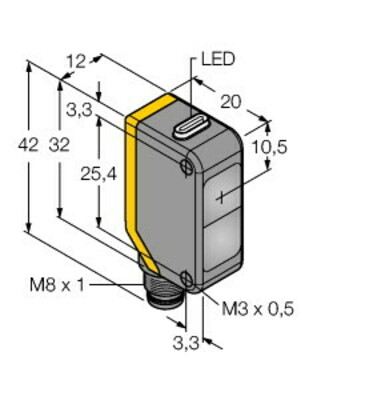 Turck Opto-Sensor Einweglichtschranke Q20PRQ7