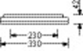 Regiolux LED-Anbauleuchte 4000K visula- #43321014115