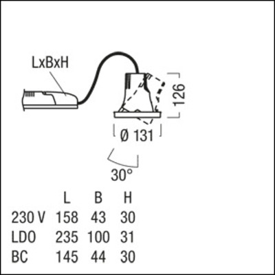 Zumtobel Group LED-Leuchtenmodul extraweiß CAR EVO M #60819060