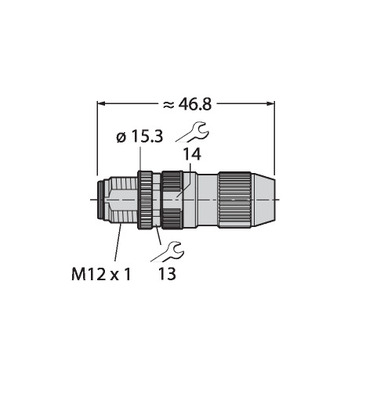 Turck Stecker HAS8141-0