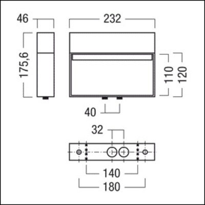 Zumtobel Group LED-Rettungszeichenleuchte CROSSIGN 1 #42186099